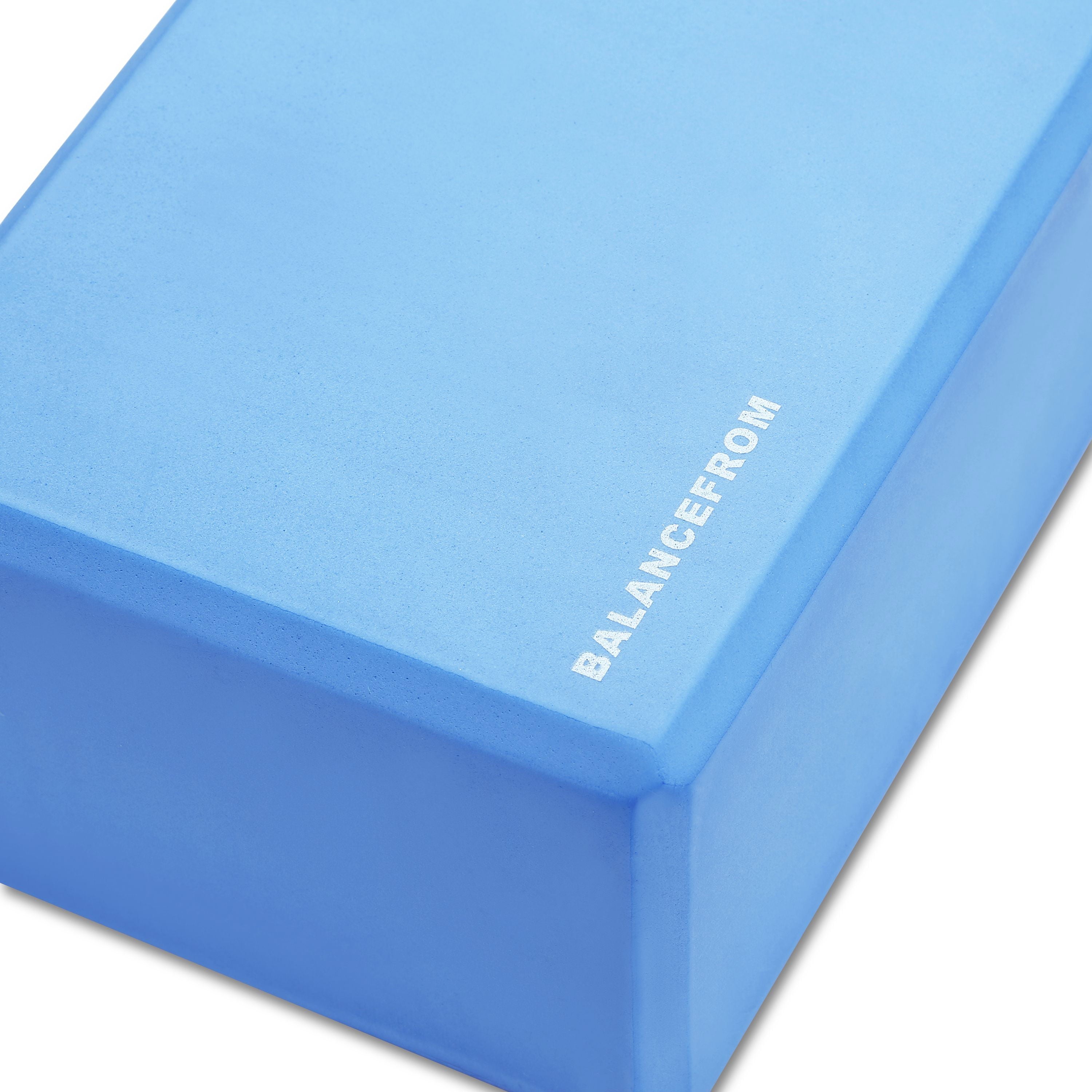 BalanceFrom Set of 2 High Density Yoga Blocks, 9 In. x 6 In. x 4 In. Each