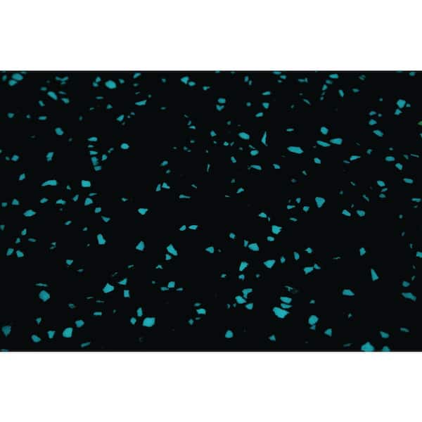 Brilliance Patio Stone - Sea Salt White Color 4 in. x 8 in. x 2-3/8 in. - Glow in the Dark Concrete Paver