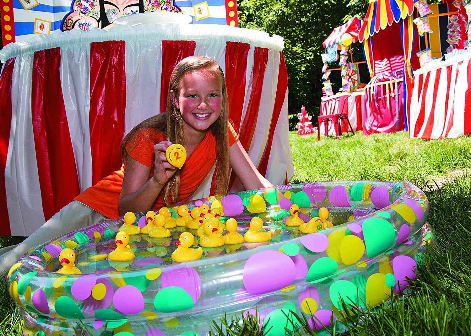 Inflate Duck Pond Pool - Toys - 1 Piece