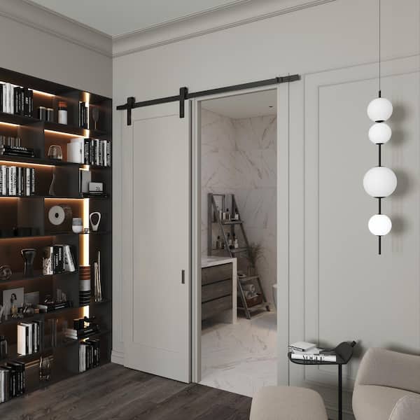 24 in. x 96 in. Single Panel Solid Core Composite Primed Smooth Texture Interior Door Slab