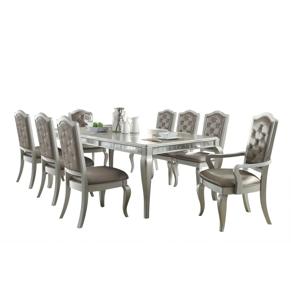 ACME Francesca Dining Table, Champagne