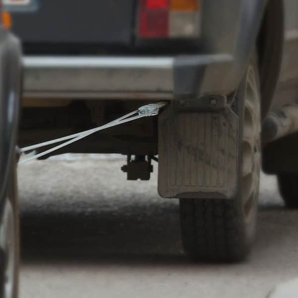 Rope Puller 5 Ton Pulling Capacity Heavy Duty Ratchet Power Win. Puller with 11.5 ft. Steel Cable for Vehicle Rescue