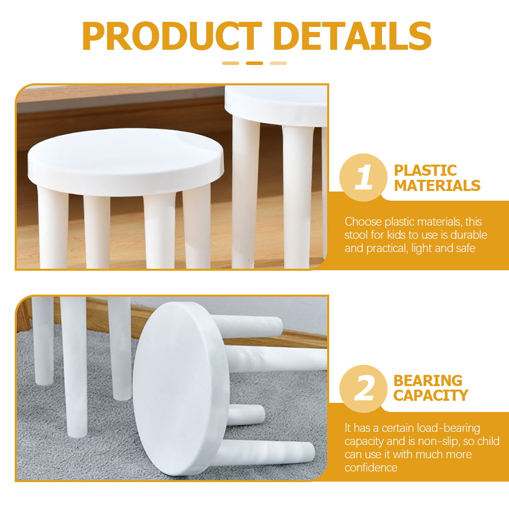 three legged stool Children Stool Anti-skid Kids Stool Child Bathroom Footstool Small Sitting Stool