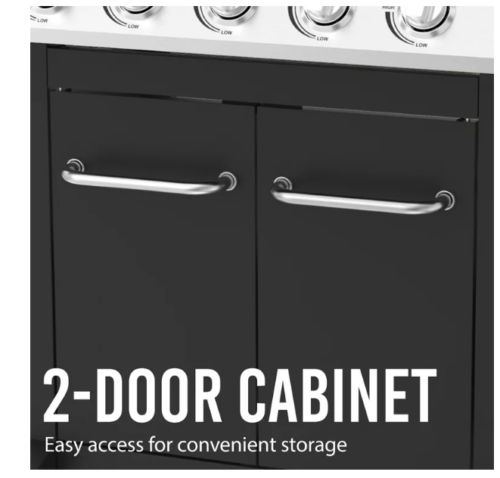 NEW Expert Grill 5 Burner Propane Gas Grill with Side Burner