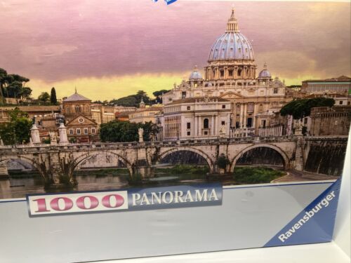 NEW Ravensburger Panorama Roman Radiance #150632 1000 Piece Panorama Puzzle