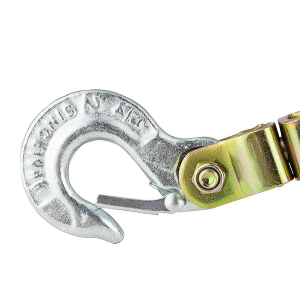 1,500 lb. 3/4-Ton Capacity 10:1 Leverage Rope Puller Come Along Tool Rope Not Included