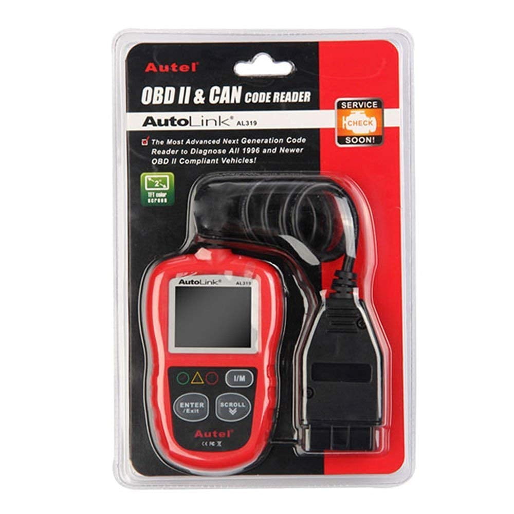 Autel AutoLink AL319 OBD2 Scanner Car Diagnostic Code Reader Automotive Engine Fault CAN Scan Tool