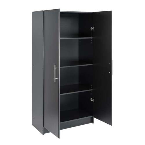 Prepac Elite 32" Storage Cabinet in Black
