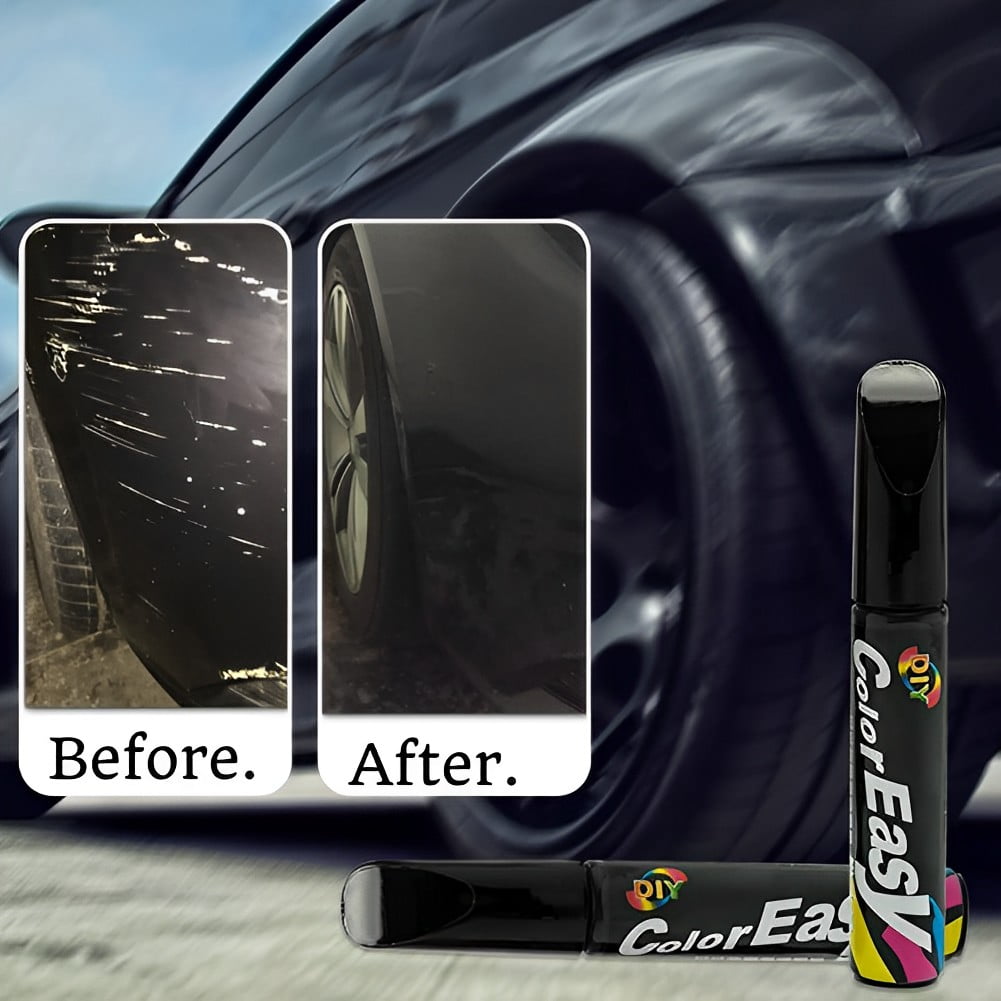 Car Touch Up Paint Black Fill Paint Pen Car Scratch Repair Two-In-One Car Touch Up Paint