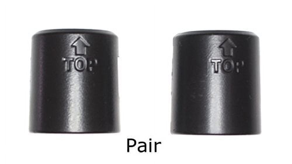 JSP Manufacturing Wire Shelf Clips Shelving Split Sleeves Lock Metal Rack Locking Plastic 8 pairs (16)