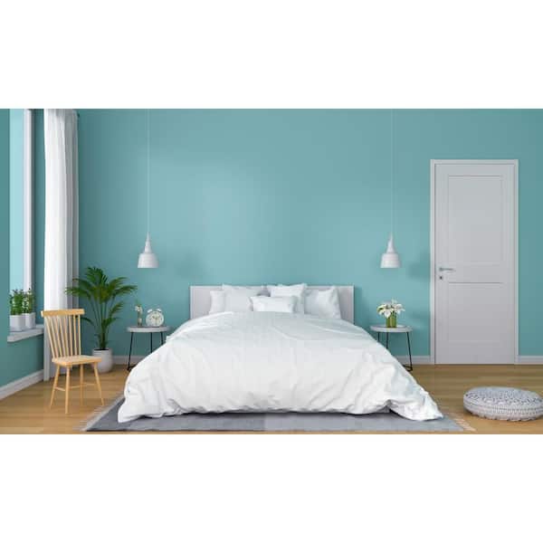 Shaker 20 in. x 80 in. 2 Panel Solid Core White Primed Pine Interior Door Slab