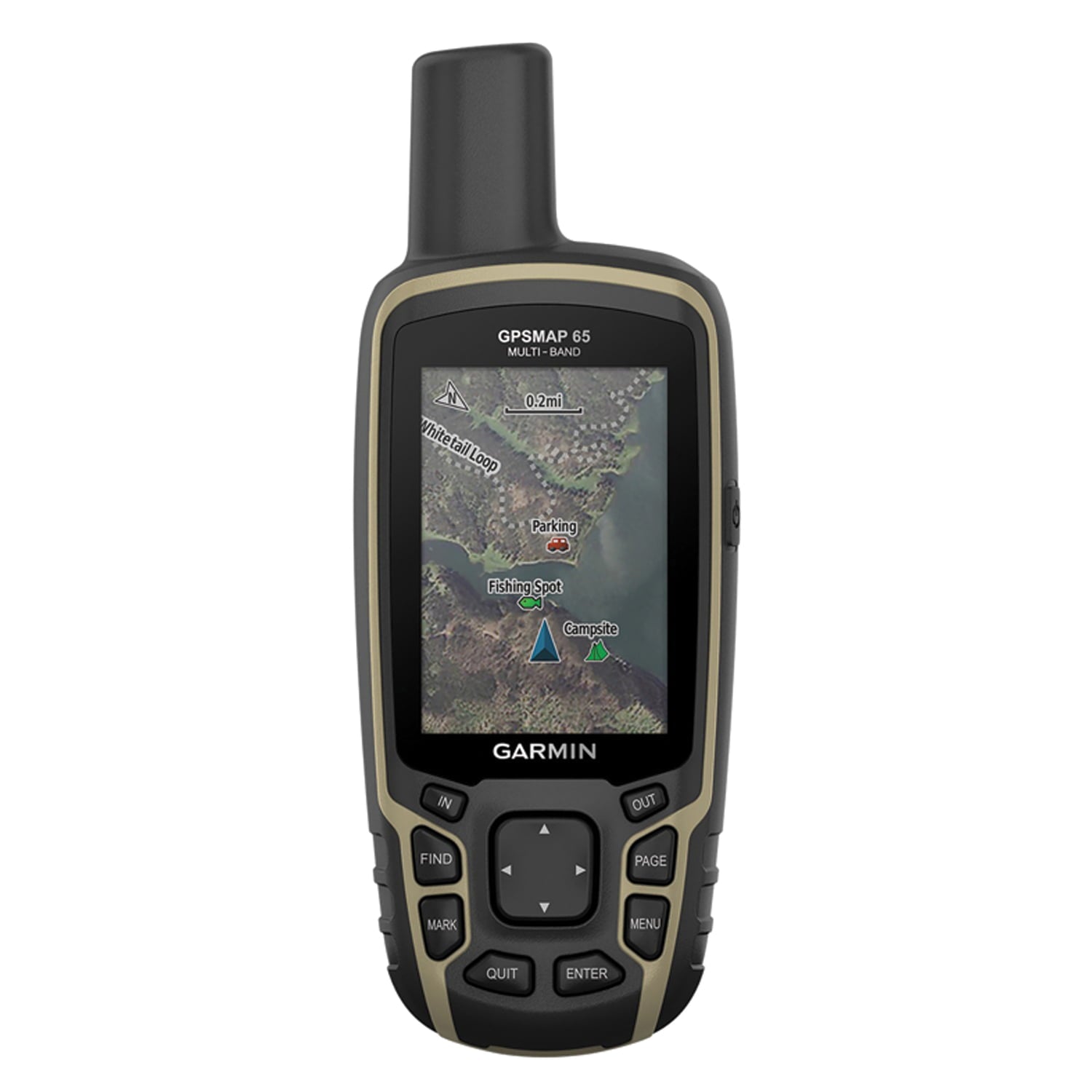 Garmin 010-02451-00 GPSMAP 65 Multi-Band/Multi-GNSS Handheld