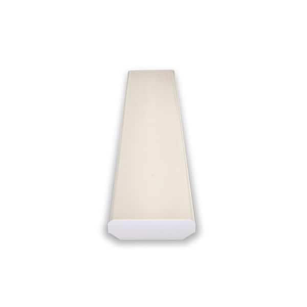 4 ft. 6293 Lumens 128-Watt Equivalent Integrated LED Dimmable White Diffused Lens Wraparound Light, 5000K Daylight