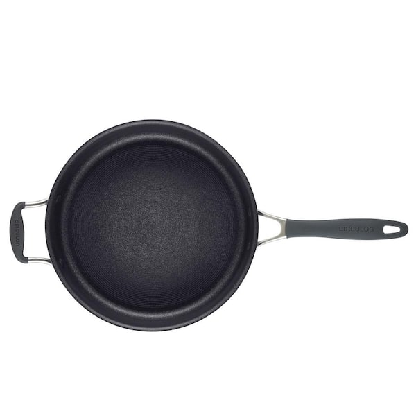 A1 Series 5 qt. Aluminum Saute Pan in Graphite with Lid