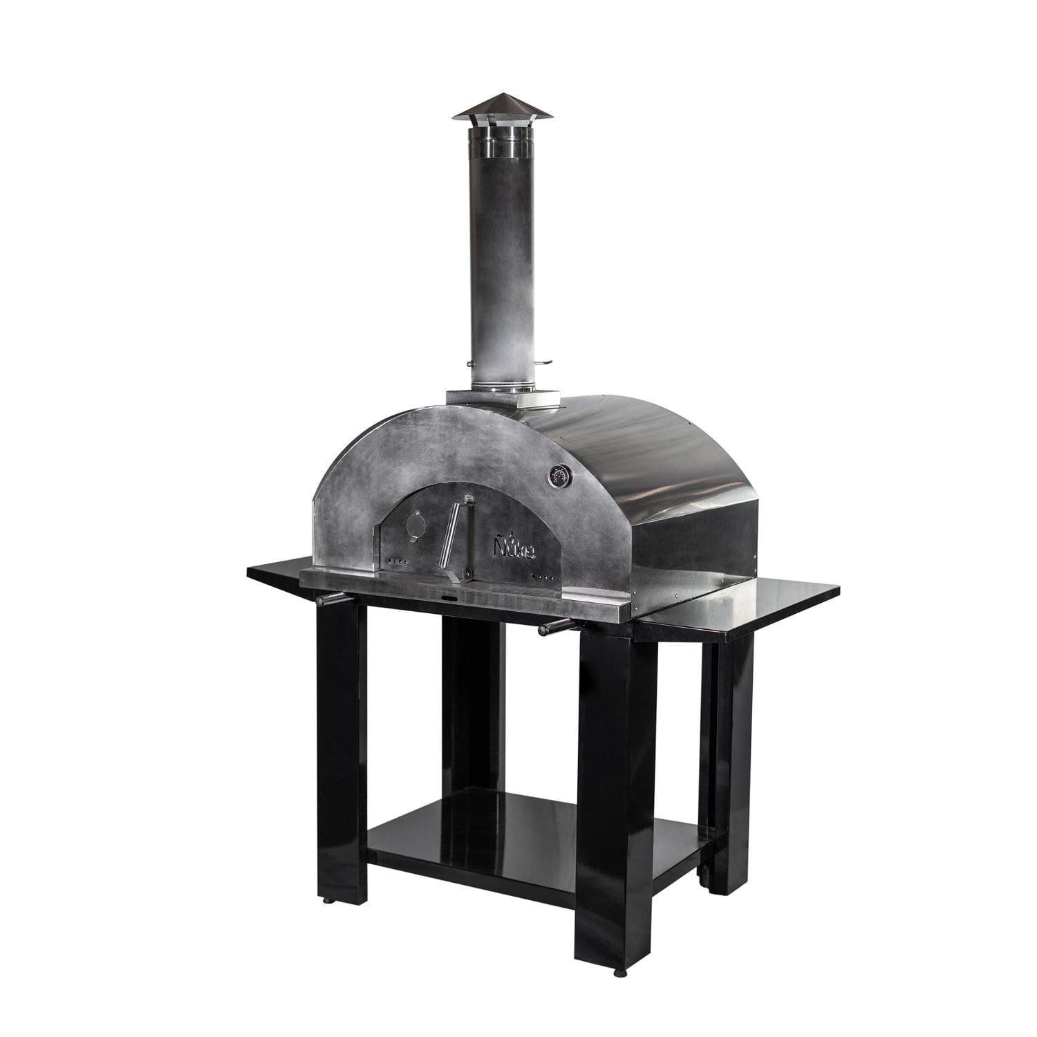 Nuke 31 Inch Outdoor Wood Fired Stainless Steel Freestanding Pizza Cooking Oven