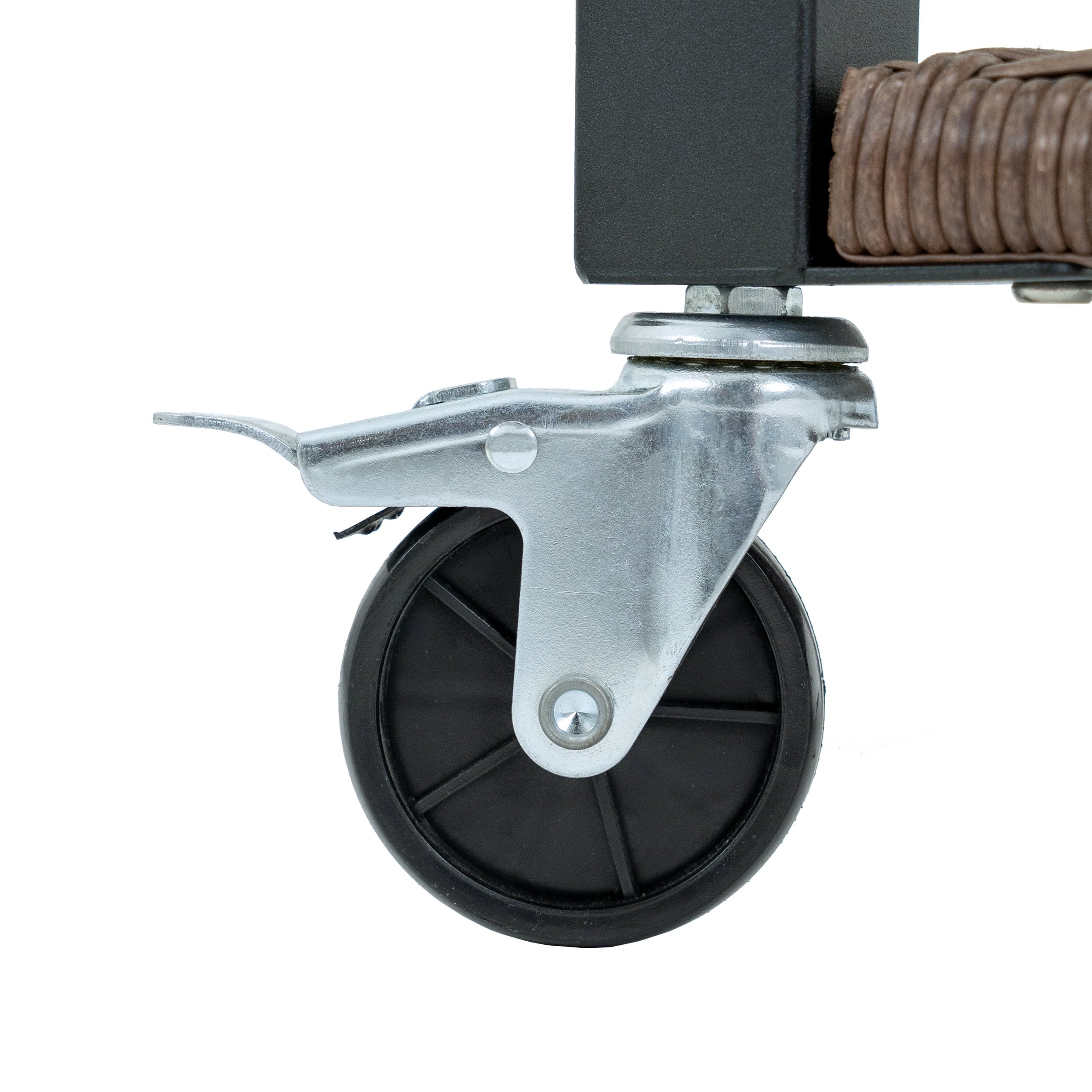 Permasteel 80-Qt Oak Wood Style Patio Cooler with Wicker Bottom