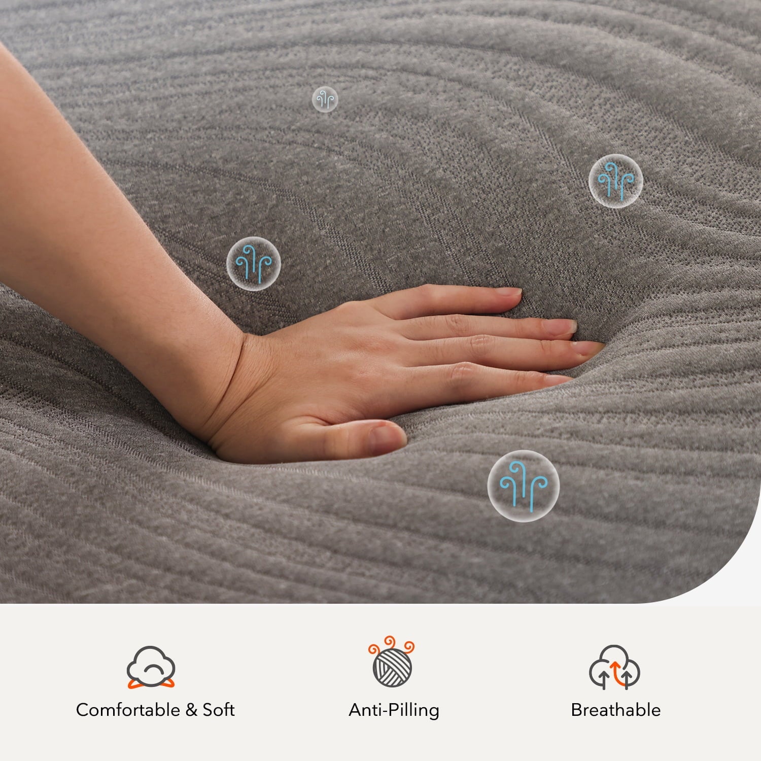 10 inch King Gel Memory Foam Mattress in a Box, King Size