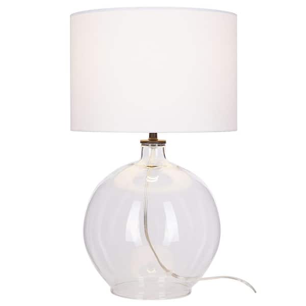Windmere 21.5 in Clear Glass Table Lamp
