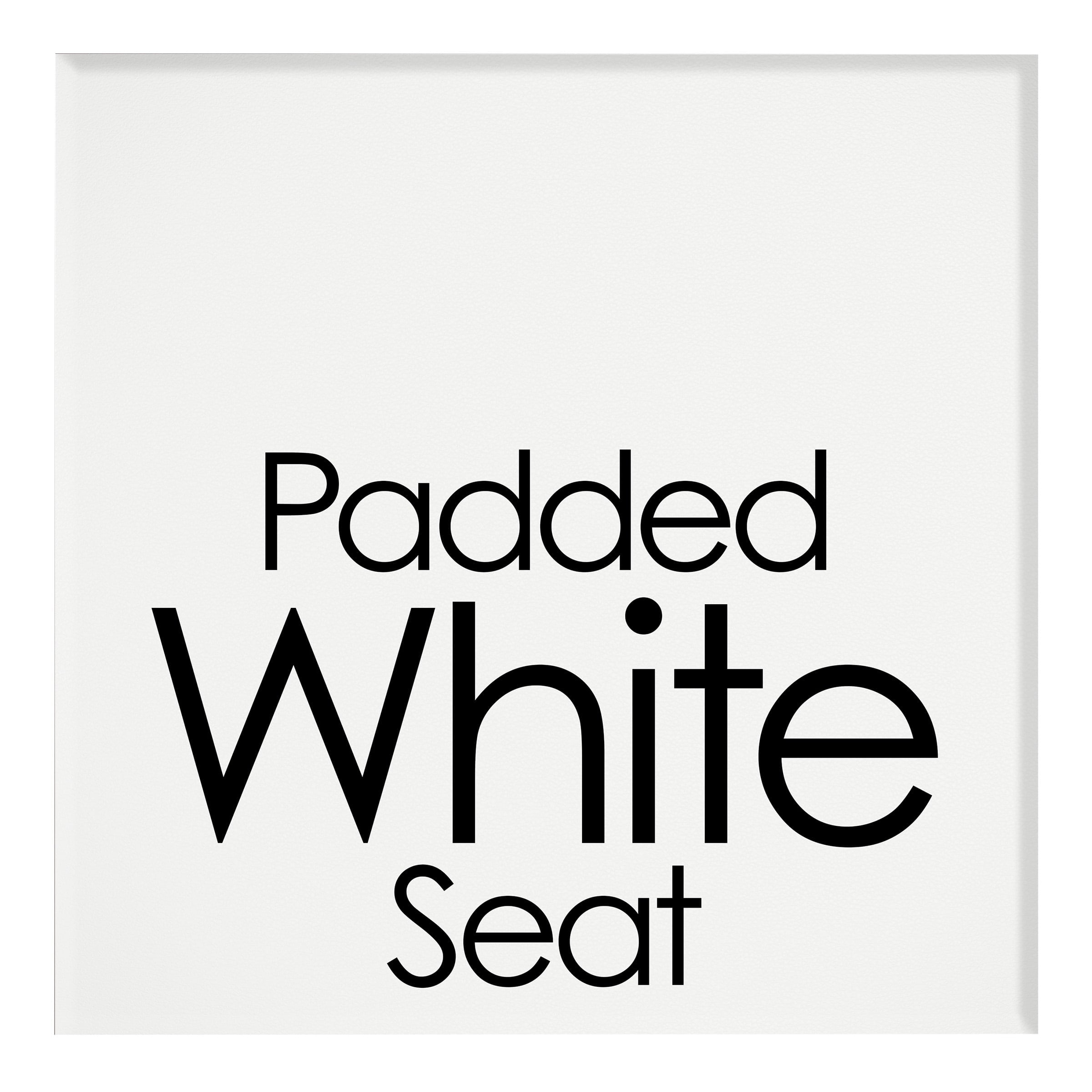 Trademark Home 18-Inch Folding Bar Stool Heavy-Duty, White, Set of 2