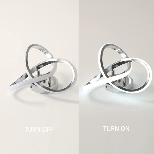 Hallway Light Acrylic Modern LED Ceiling Light Fixtures Cool White 6000K Home