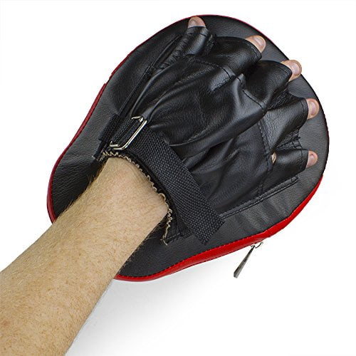 Crown Combat Curved PU Leather Punch Mitt