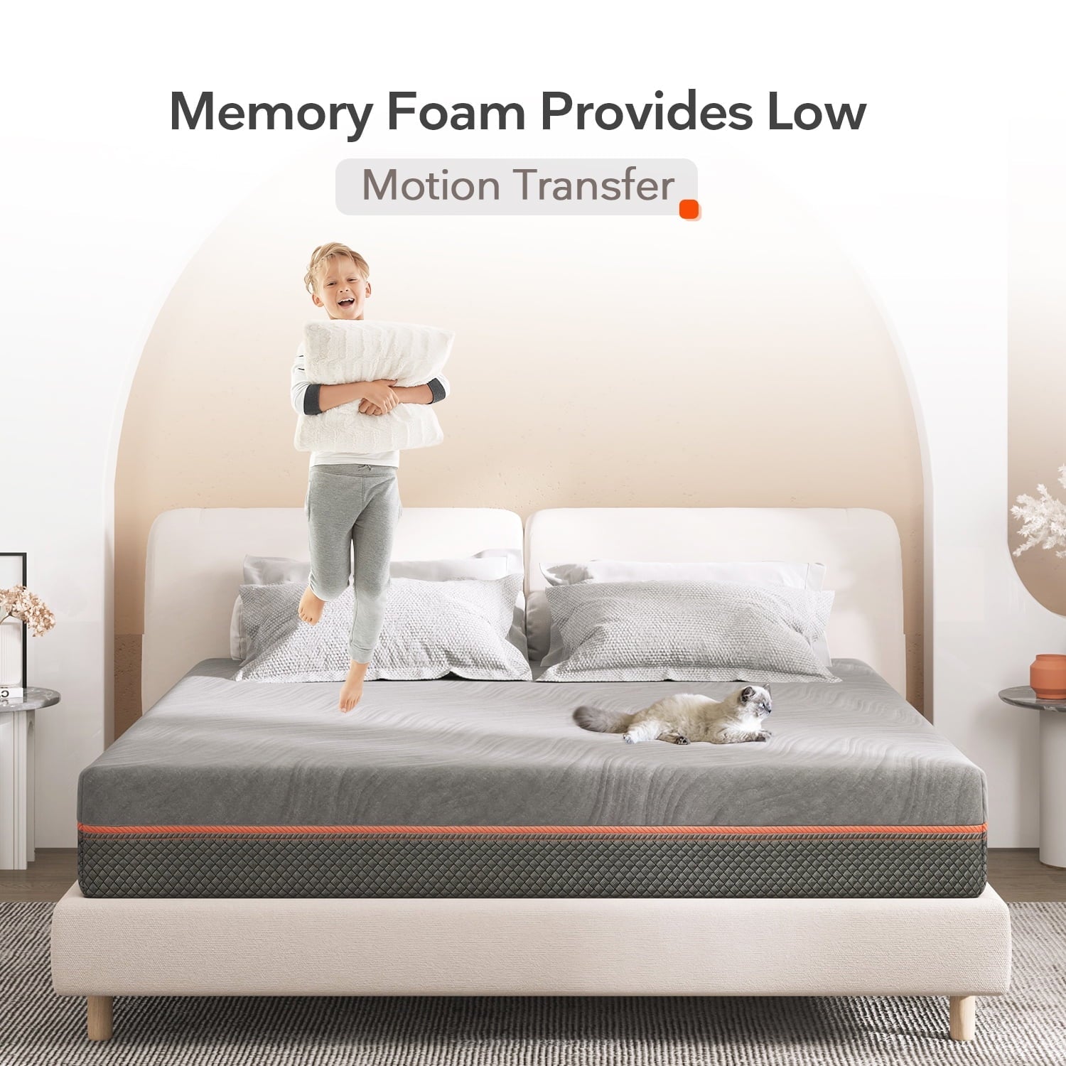 10 inch Queen Gel Memory Foam Mattress in a Box, Queen Size