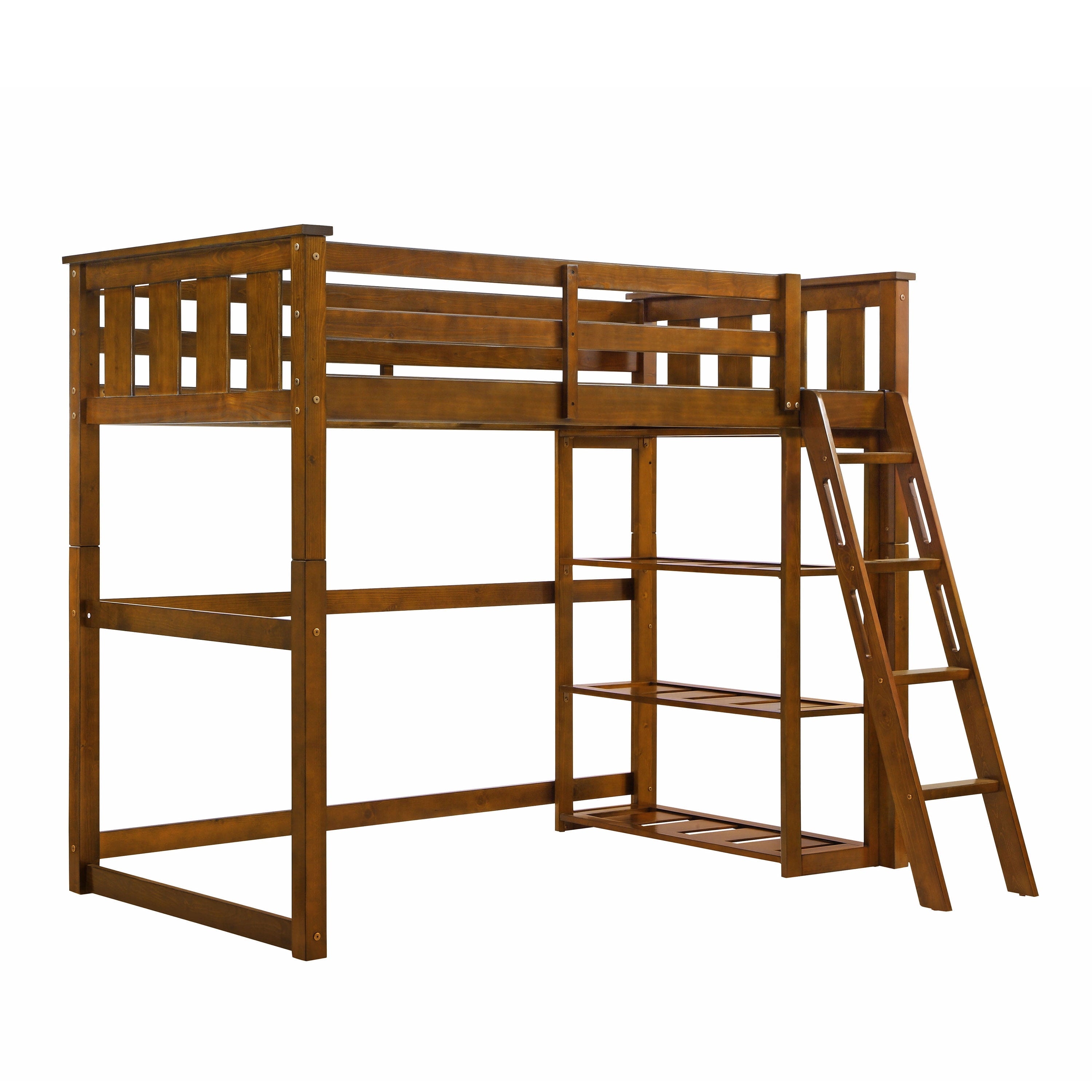 Better Homes and Gardens Kane Twin Loft Bed, Espresso