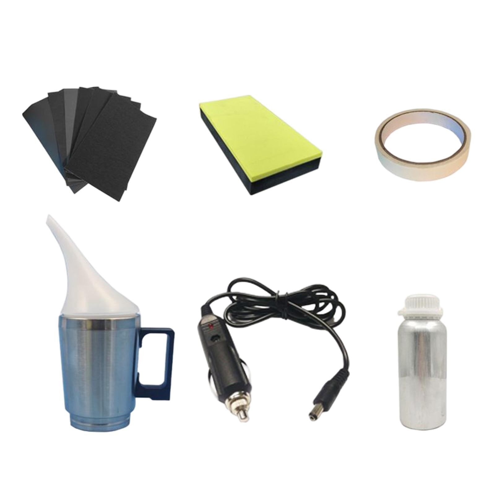 Vehicle Headlight Lens Repair Tool 100ml Repair Agent Polishing Tape Headlights