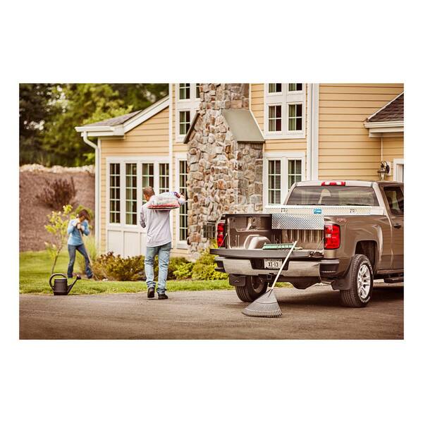 72 in. Bright Aluminum Crossover Truck Tool Box (Heavy Packaging)