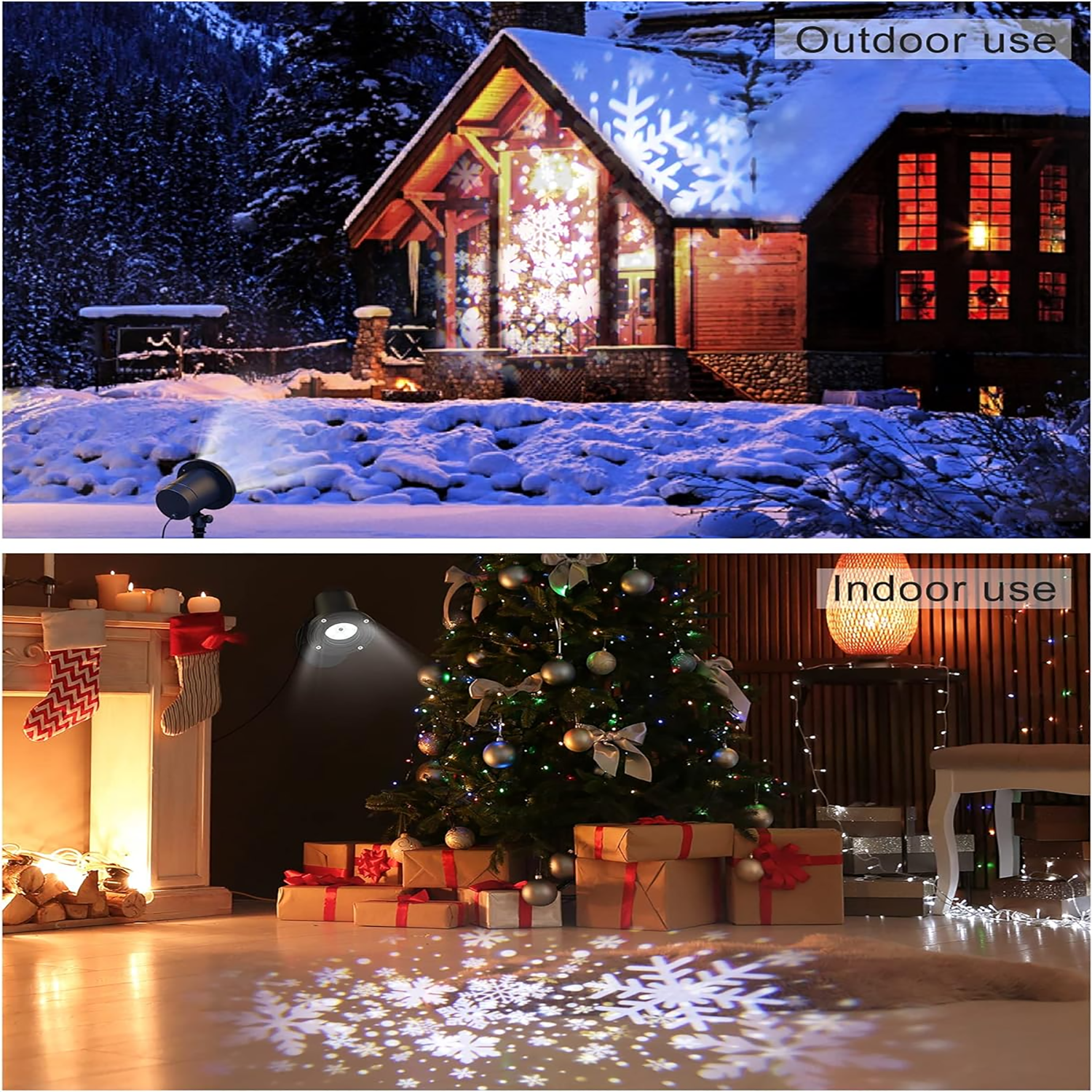LED Laser Lights Projector Outdoor Garden Light Christmas New Year Decor Spotlight Lawn
