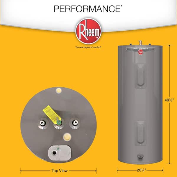 Performance 40 Gal. 4500-Watt Elements Medium Electric Water Heater with 6-Year Tank Warranty and 240-Volt