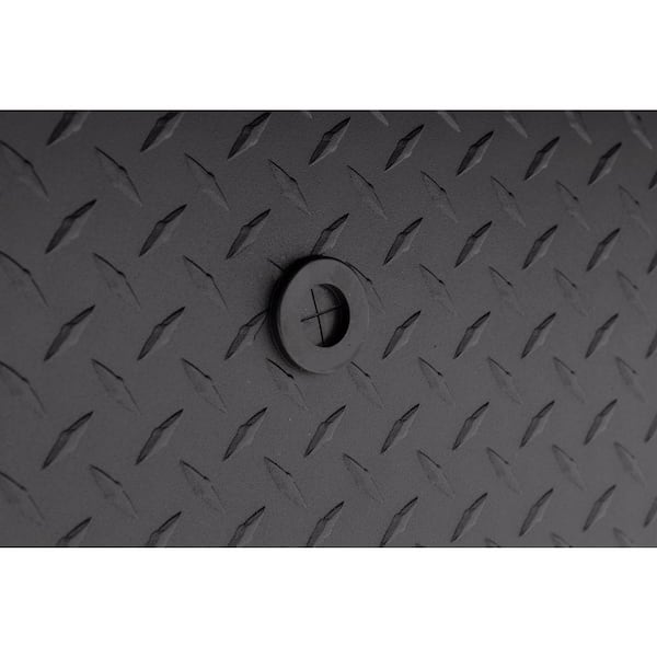 56 in. Matte Black Aluminum Low Profile Long Lo-Side Truck Tool Box