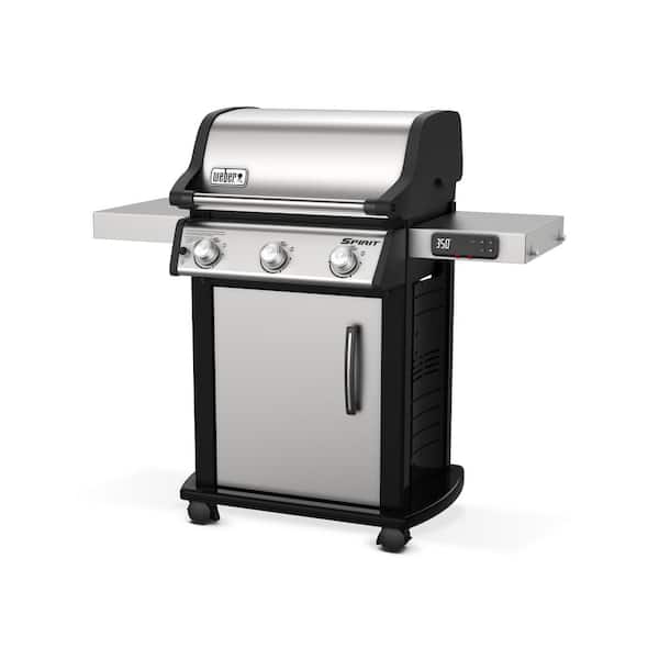 Spirit SX-315 3-Burner Propane Gas Smart Grill in Stainless Steel