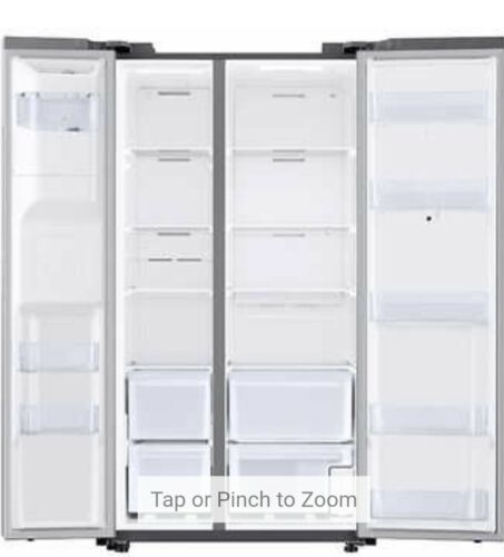 Samsung 26.7 cu. ft. Large Capacity Side by Side Refrigerator with Family Hub
