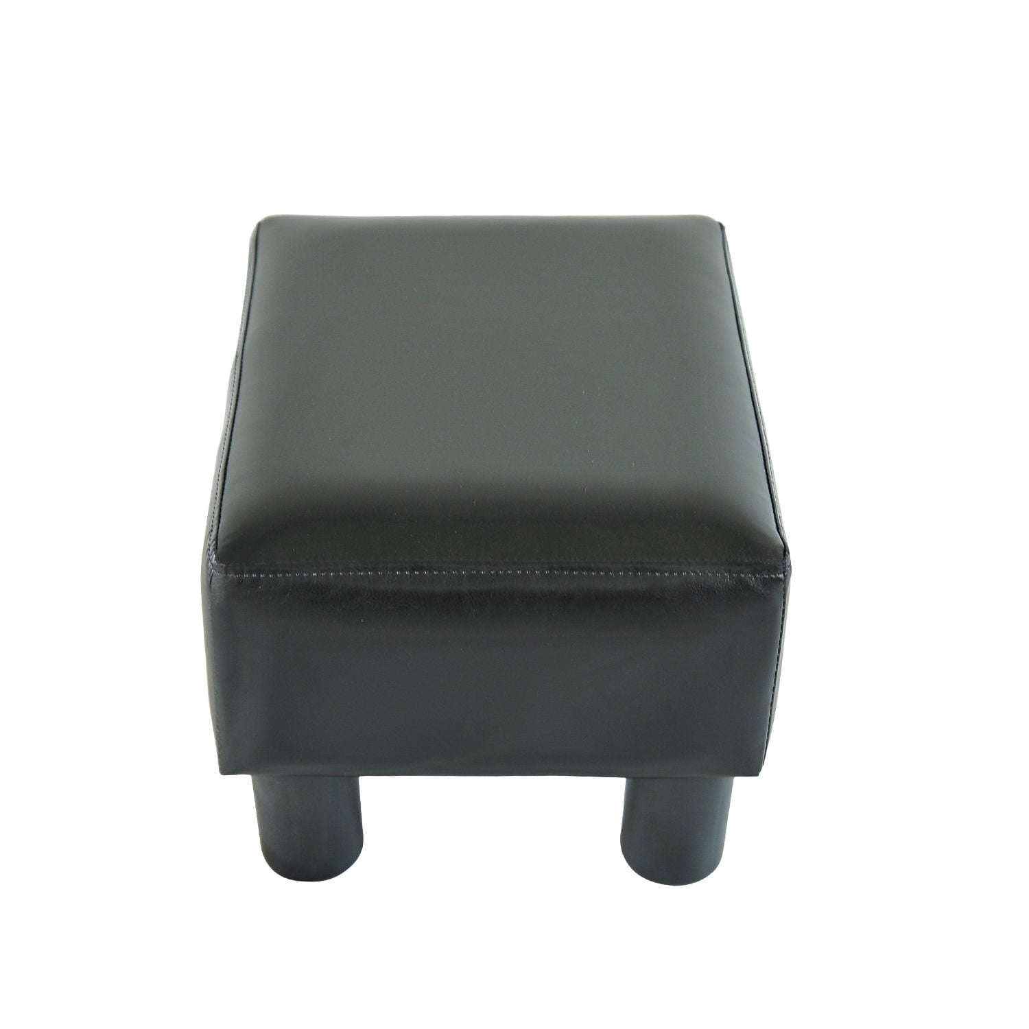 Homcom Modern Small Faux Leather Ottoman / Footrest Stool