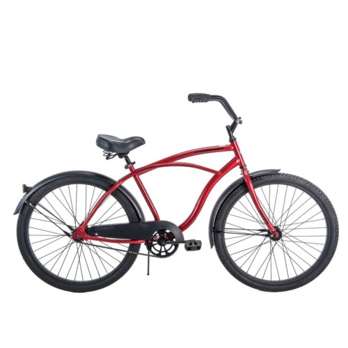 Huffy Cranbrook 26" Men's Cruiser Bike - Red Fast Shipping New