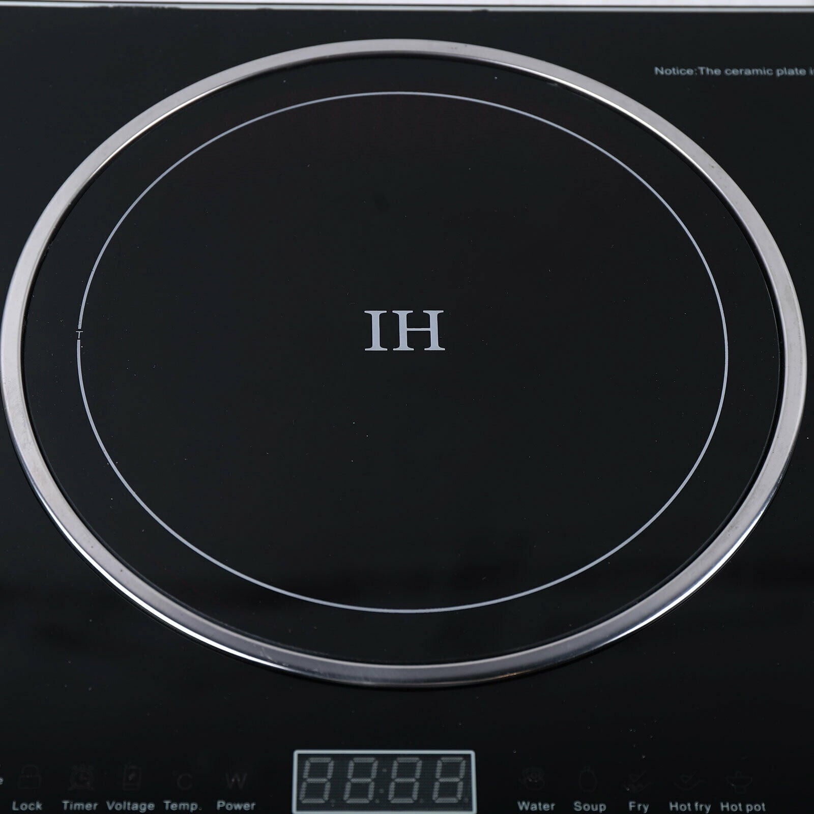 110V Electric Countertop/Built in Induction Ceramic Cooker Cooktop 2Burner 2600W