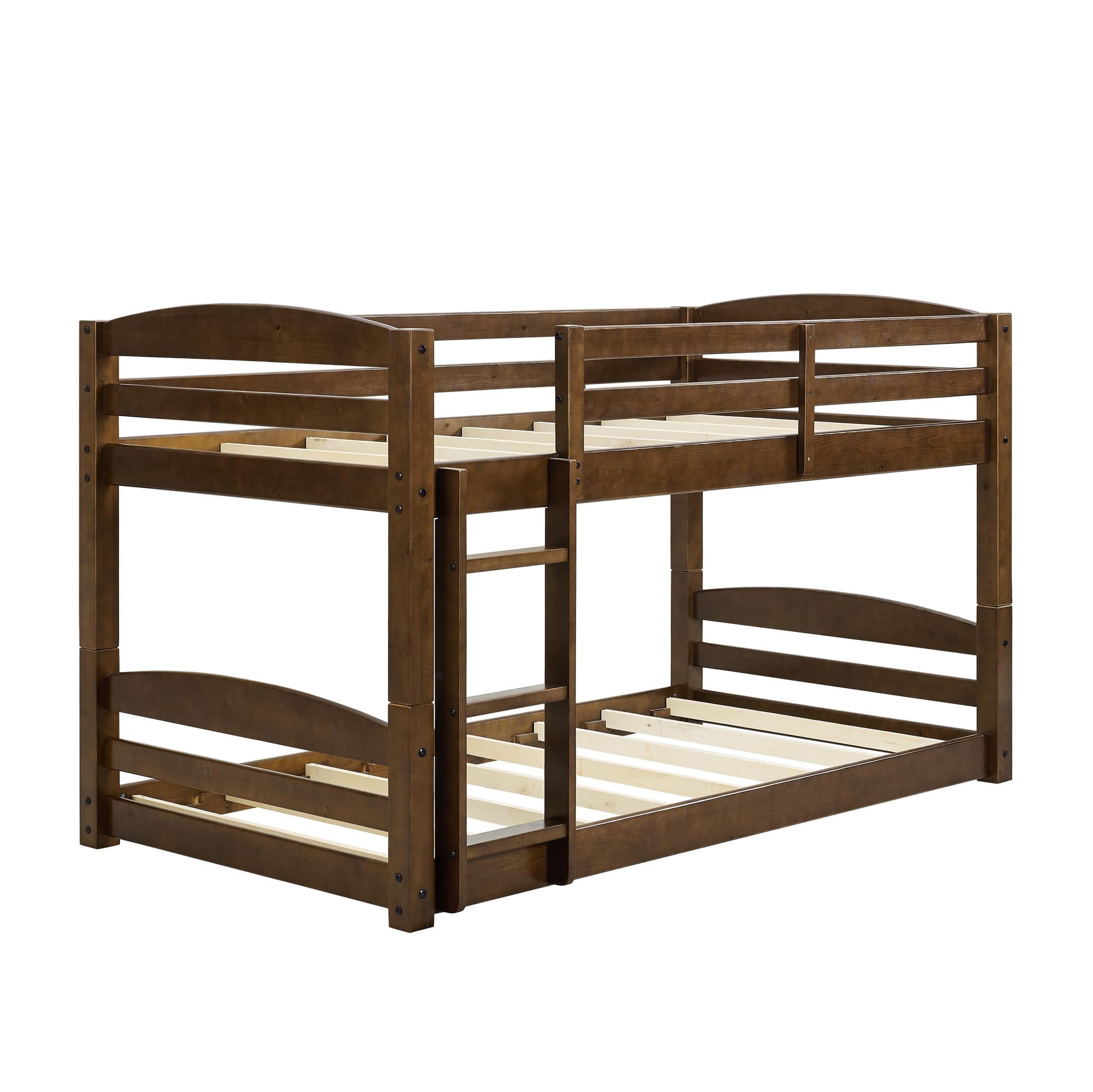Better Homes and Gardens Tristan Twin Bunk Bed, Mocha