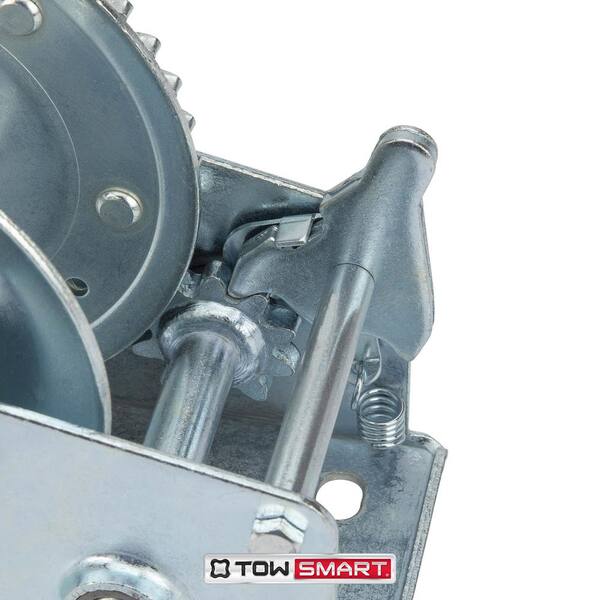 1,500 lb., 2 in. x 20 ft. Manual Trailer Winch