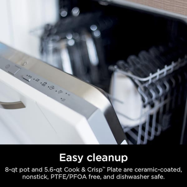 Foodi 8 qt. XL 12-in-1 Stainless Steel Electric Multicooker Air Fryer Pressure Cooker (OS401)