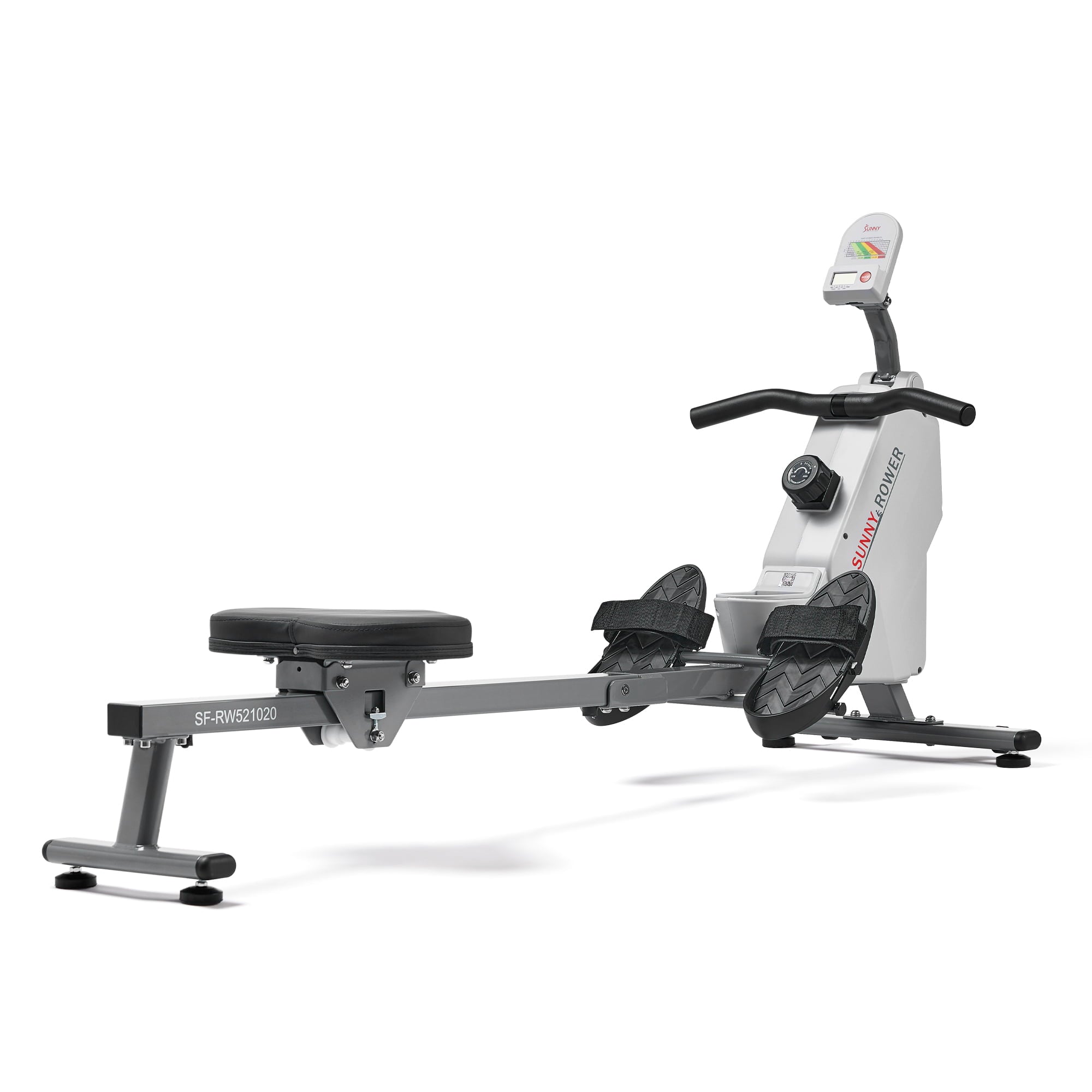 Sunny Health & Fitness SMART Compact Foldable Magnetic Rowing Machine with Bluetooth Connectivity - SF-RW521020