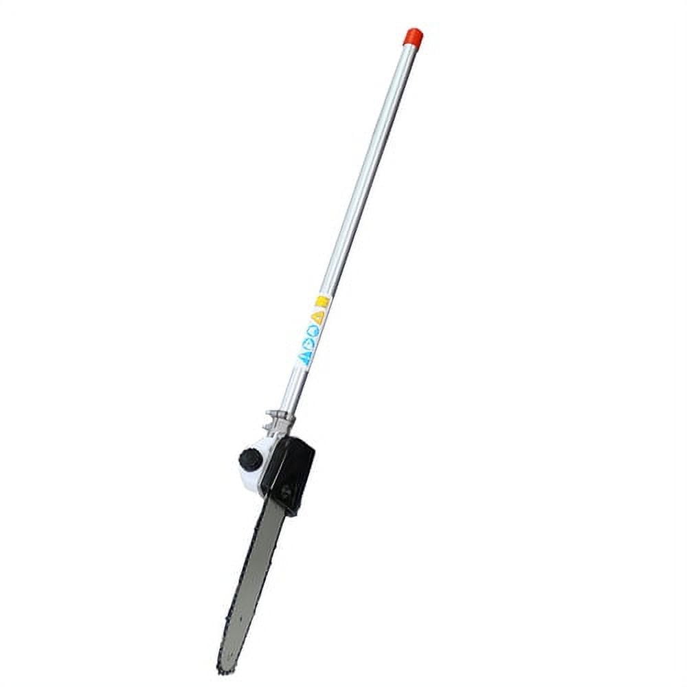 Multi-Functional Trimming Tool, 33CC 2-Cycle Garden Tool System with Gas Pole Saw, Hedge Trimmer, Grass Trimmer, Brush Cutter EPA Compliant Garden Combo for Lawn Care