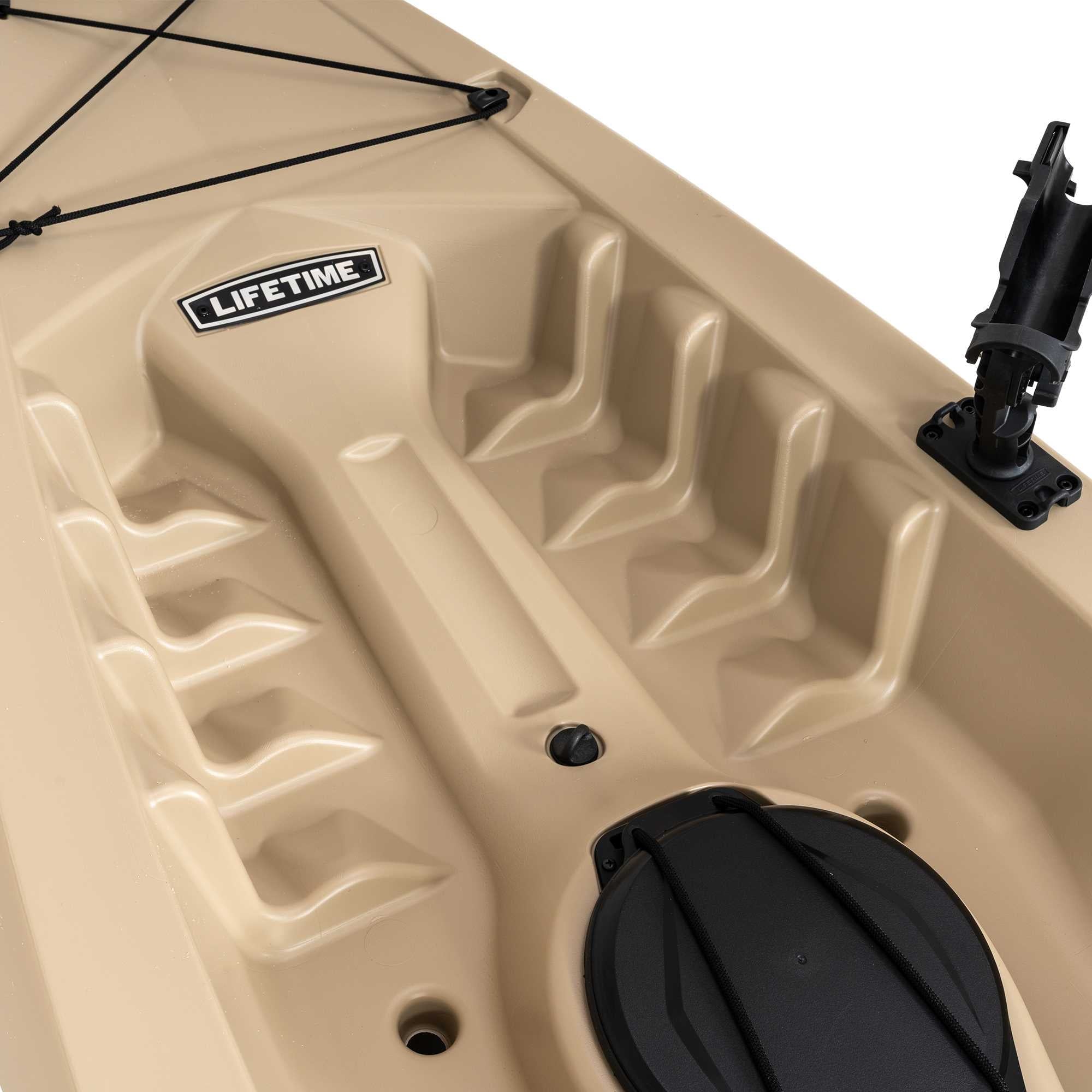 Lifetime Tamarack Angler 10 ft Sit-on-Top Fishing Kayak, Tan (90508)