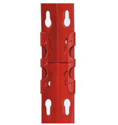 Muscle Rack Red 60"W x 24"D x 72"H 5-Shelf Steel Shelf Unit