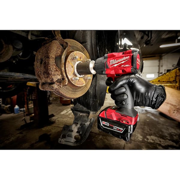 M18 FUEL GEN-2 18V Lithium-Ion Mid Torque Brushless Cordless 3/8 in. and 1/2 in Impact Wrench (2-Tool)