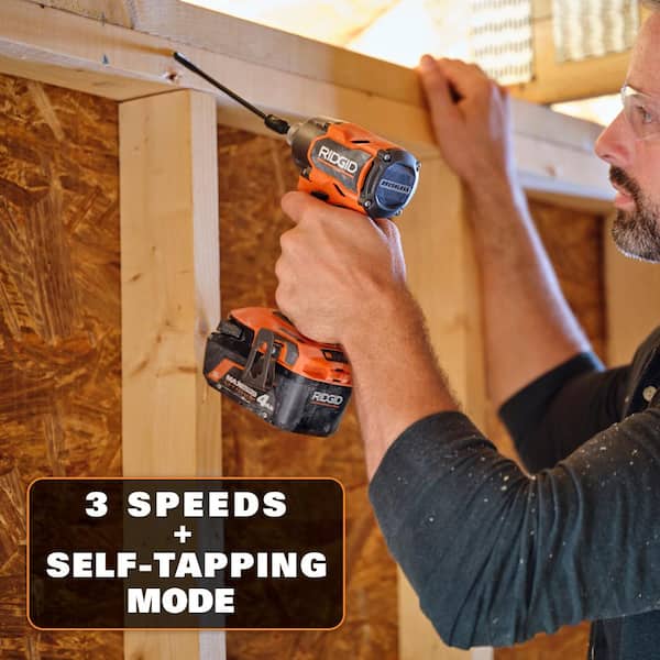 18V Brushless 2-Tool Combo Kit with 6.0 Ah and 4.0 Ah MAX Output Batteries, Charger, and Hard Case