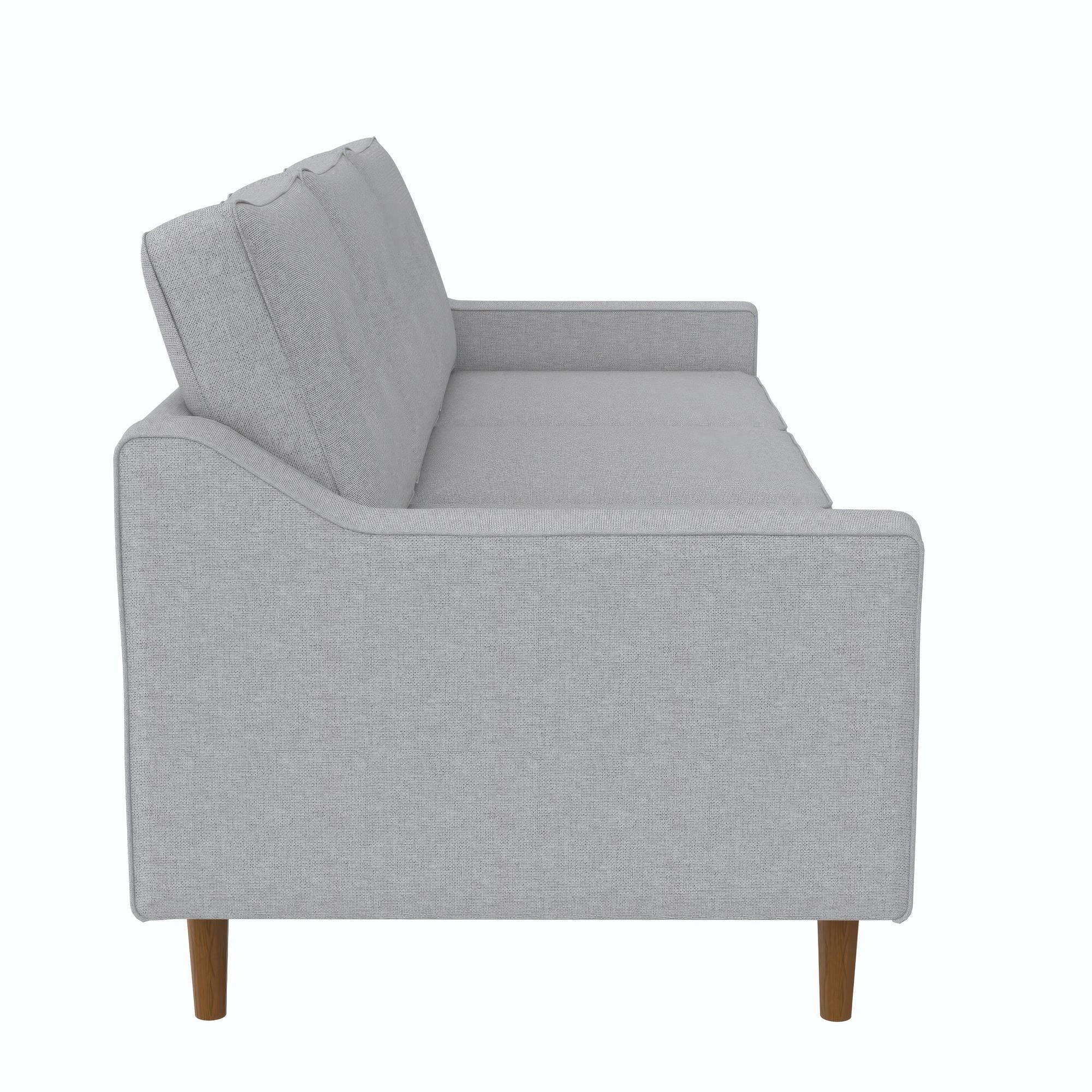 DHP Zion Modular 3-Seater Sofa, Gray Linen