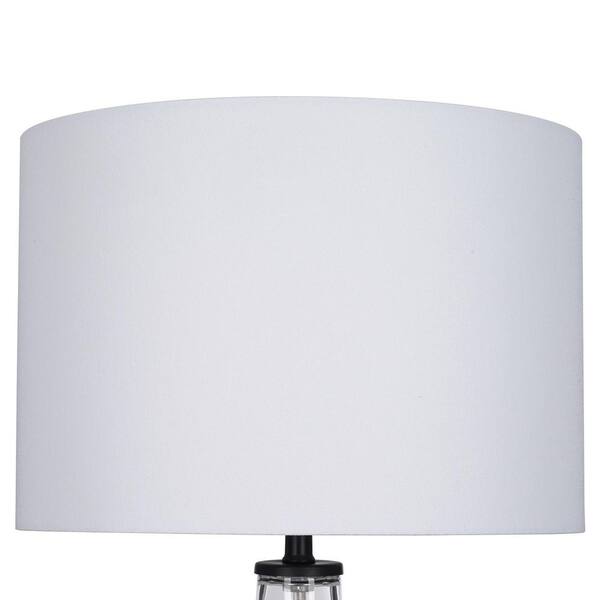 Windmere 21.5 in Clear Glass Table Lamp