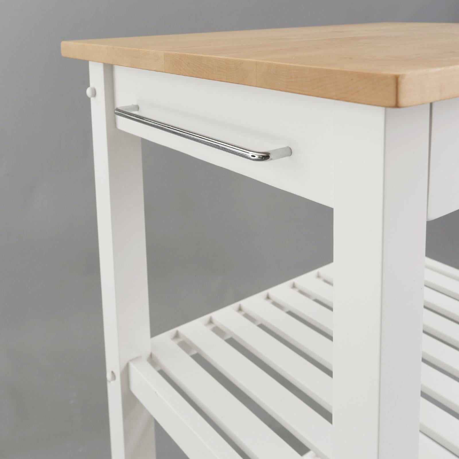 Sunrise Kitchen Island with American Harvest Hardwood Top