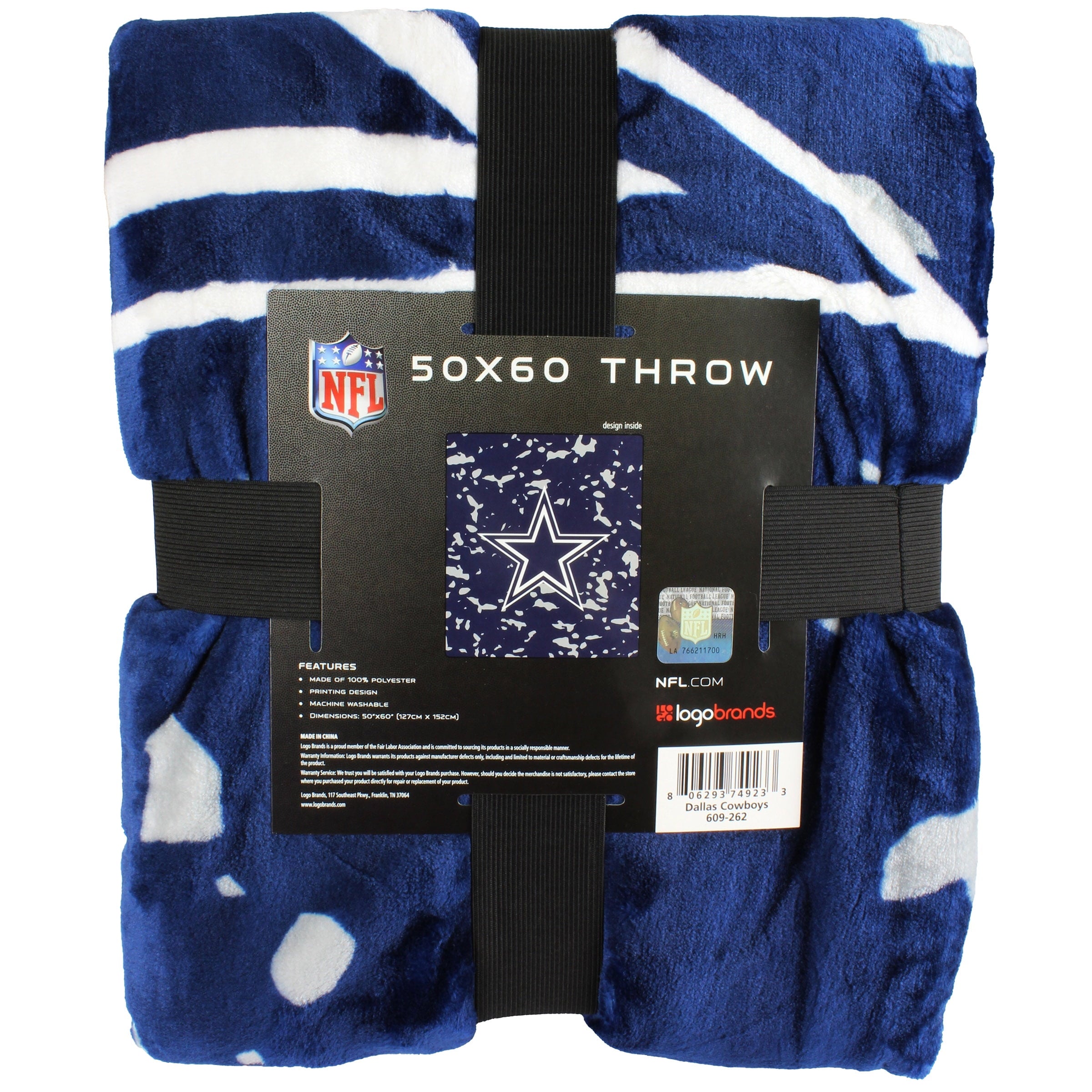 Dallas Cowboys 50 x 60 Teen Adult Unisex Comfy Throw Blanket